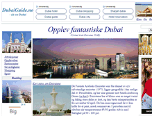 Tablet Screenshot of dubaiguide.no