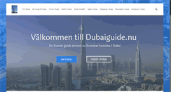 Desktop Screenshot of dubaiguide.nu